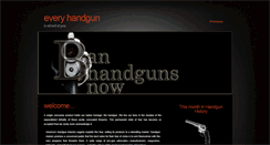 Desktop Screenshot of banhandgunsnow.org