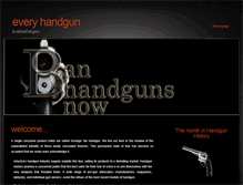 Tablet Screenshot of banhandgunsnow.org